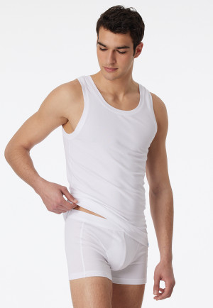 White Vest - Long Life Cotton