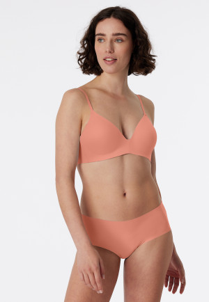 Culotte sans coutures abricot - Invisible Cotton
