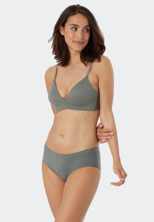 Soutien-gorge sans armature rembourré jade - Invisible Soft