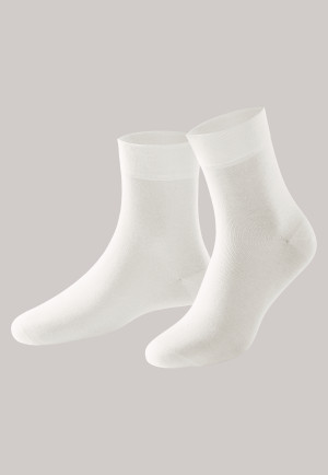 Chaussettes pour femme Lyocell blanc cassé - selected! premium