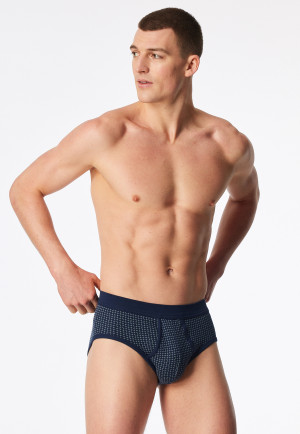 Sportslip set van 2, fijnrib, admiraal patroon - Original Classics