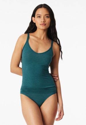 Spaghettitop groen - Personal Fit