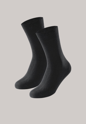 Herrensocken 2er-Pack stay fresh schwarz - Bluebird