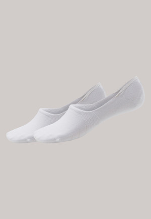 Low cut men's socks 2-pack white - Long Life Cool