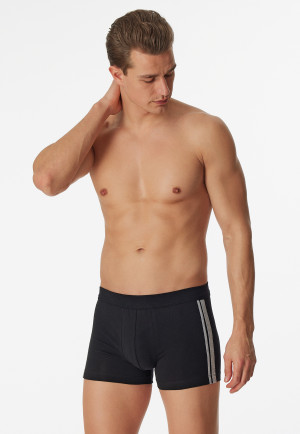 Shorts 3er-Pack Streifen schwarz - 95/5