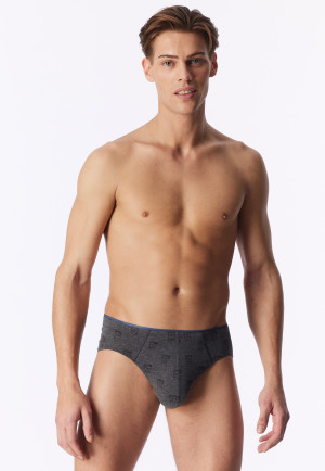 Slip supermini con fantasia, grigio scuro a fantasia - 95/5