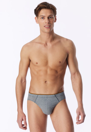 Supermini slip met patroon, diepblauw - 95/5