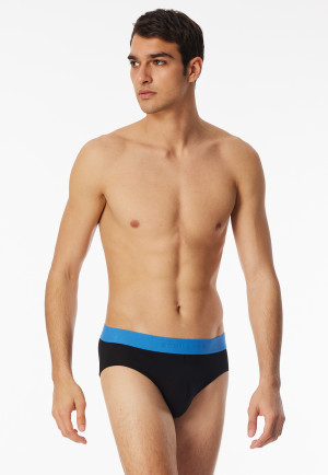 Rio-Slips 3er-Pack Organic Cotton Webgummibund mehrfarbig - 95/5
