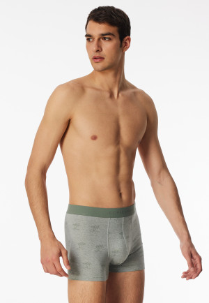 Shorts 3-pack Organic Cotton woven elastic waistband plain/patterned multi-colored - 95/5