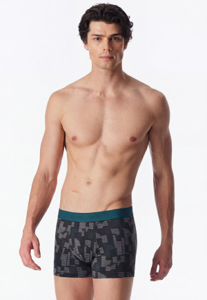 Shorts, set van 3, effen/met patroon, meerkleurig - 95/5
