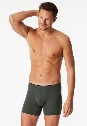 Short verde scuro - Cotone premium