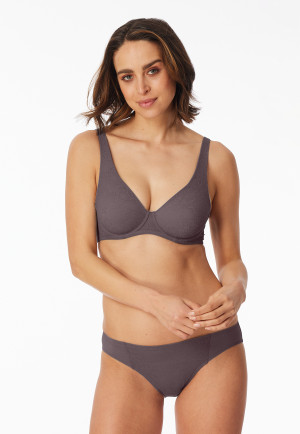 Beugelbeha met spacer voering mauve - Air