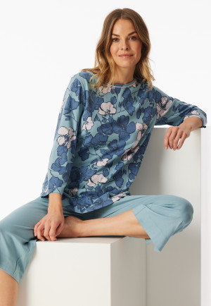 Pyjamas 3/4-long mineral - Comfort Nightwear
