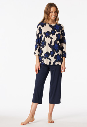 Pyjama 3/4 lang multicolor - Comfort Nightwear