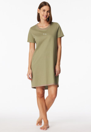 Slaapshirt korte mouw linde - Casual Essentials