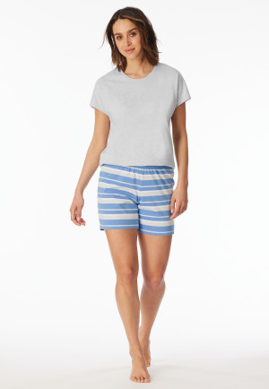 Short pyjamas light blue - Casual Essentials