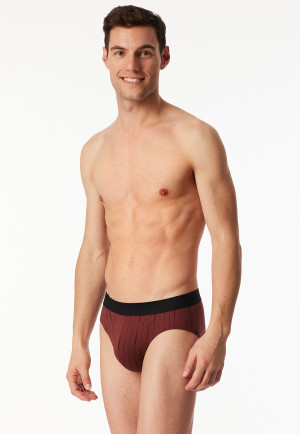 Rio briefs patterned burgundy - 95/5