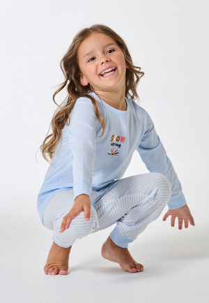 Pyjamas long pyjamas striping stripes air - Kids Nightwear
