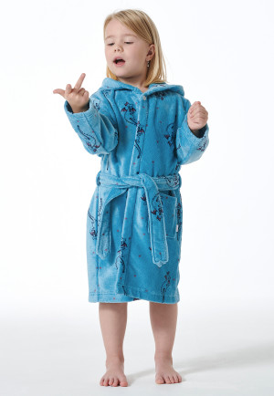 Bademantel Velours Drachendruck aquarium - Girls World