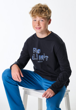 Schlafanzug lang navy - Teens Nightwear