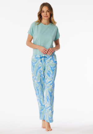 Hose lang multicolor gemustert - Mix+Relax