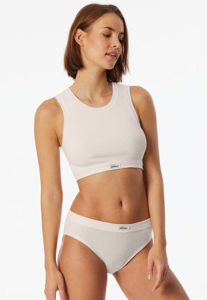 Tai-Slip Feinripp off-white - Revival Paula