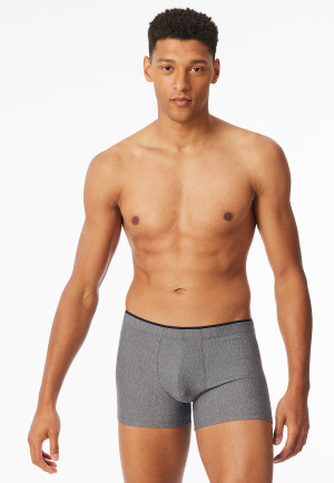 Shorts nachtblau gestreift - Premium Jacquard