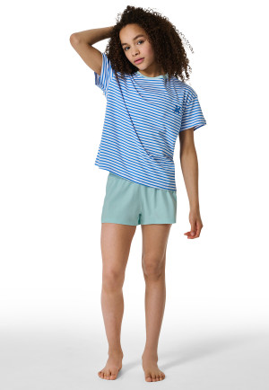 Short pyjamas stripes turtle aquarium - Nightwear