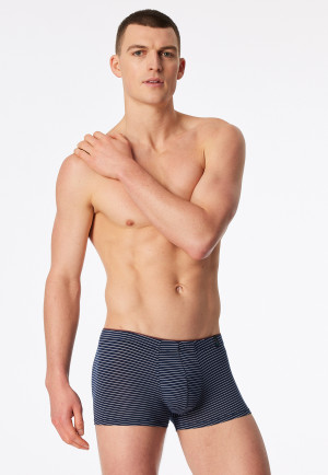 Shorts modal rayures amiral - Long Life Soft