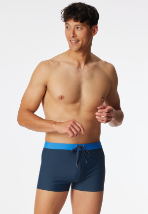 Badehose Wirkware recycelt indigo - Aqua