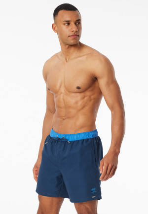 Badeshorts Webware recycelt indigo - Aqua
