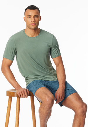 Pyjama kort kaki - Long Life Soft