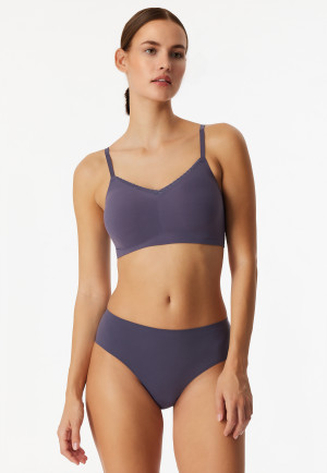 Tai slip naadloos kant indigo - Invisible Soft Lace