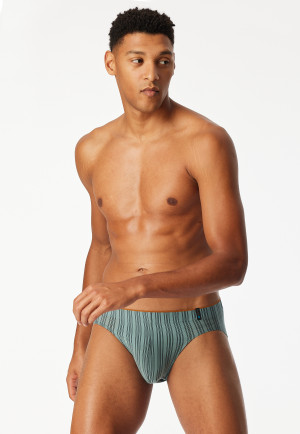 Supermini Slip mineral gestreift - Long Life Soft