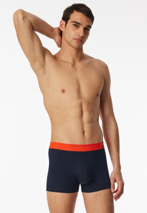 Shorts 5er-Pack Organic Cotton Webgummibund dunkelblau - 95/5