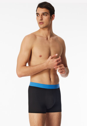 Shorts 5er-Pack Organic Cotton Webgummibund schwarz - 95/5