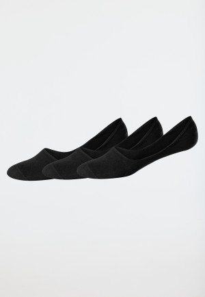 Inshoe-Herrensocken 3er-Pack schwarz - Long Life Cool