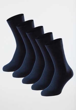 Herrensocken 5er-Pack stay fresh nachtblau - Bluebird