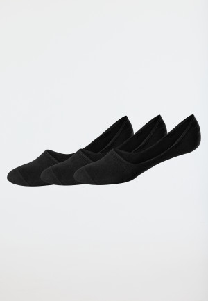 Inshoe-Damensocken 3er-Pack schwarz - Long Life Cool