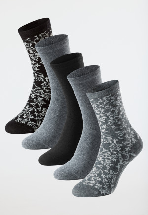 Damensocken 5er-Pack stay fresh mehrfarbig - Bluebird