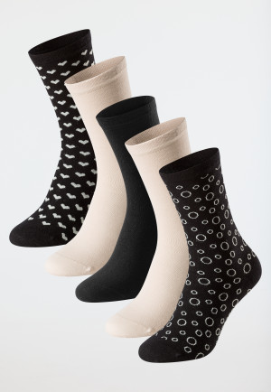 Damensocken 5er-Pack stay fresh mehrfarbig - Bluebird