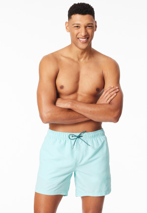 Swim trunks woven fabric crossbow turquoise - Aqua