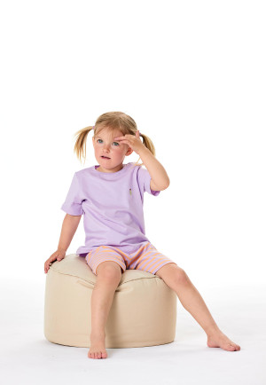 Short pyjamas striping orchid - Kids Nightwear