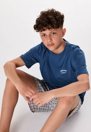 Short pyjamas Karors atlantic blue - Teens Nightwear