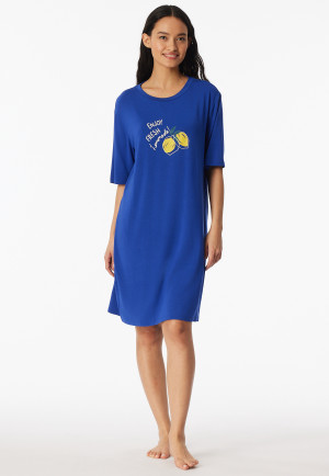 Nachthemd korte mouw lemon royal - Casual Fashion