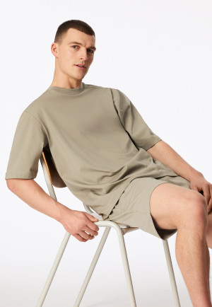 Pyjama court oversized jade - Modern Nightwear