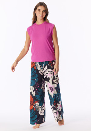 Tanktop fuchsia - Mix+ Relax