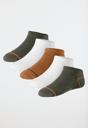 Men's socks sneakers 5-pack multi-colored - Fashion