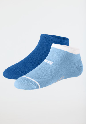 Men's socks sneakers 2-pack blue - Fashion