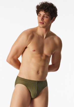 Supermini rayures vert gazon - Pure Micro